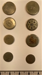 Tombac Buttons