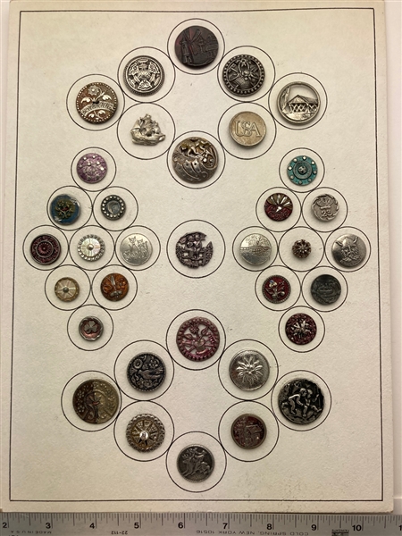 Pewter Buttons