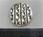 Large Pin Shank Shell Button