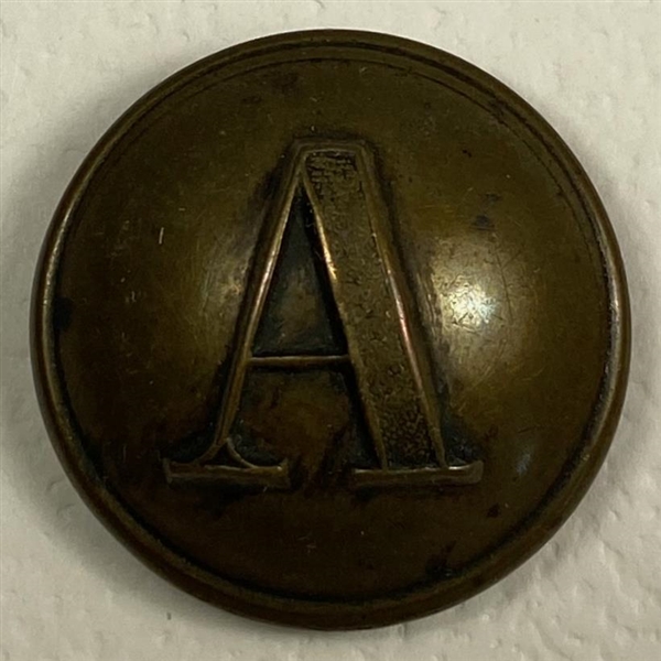 Confederate Artillery Uniform Button