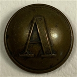 Confederate Artillery Uniform Button