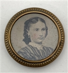 Tin Type Button