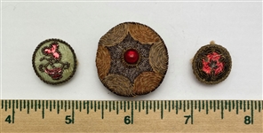 18th Century Fabric Buttons