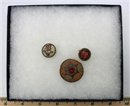 18th Century Fabric Buttons