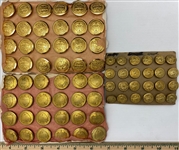 Original Cards of Uniform Buttons