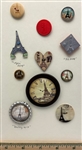 Eiffel Tower Buttons