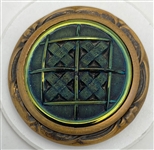 Glass in Metal Buttons
