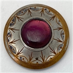 Glass in Metal Buttons