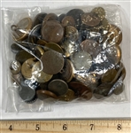 Plain Faced Metal Buttons