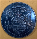 White Metal Buttons