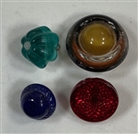 Colorful Old Glass Buttons