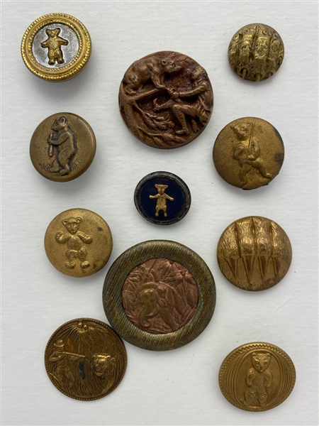 Teddy Roosevelt Buttons
