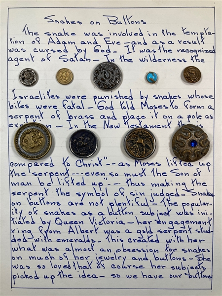 Snake Buttons