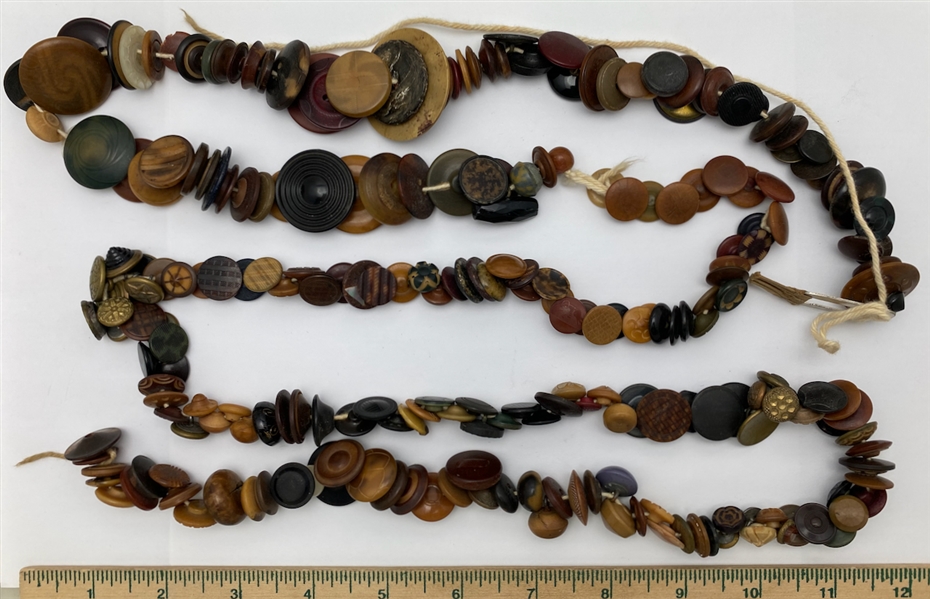 Vegetable ivory buttons