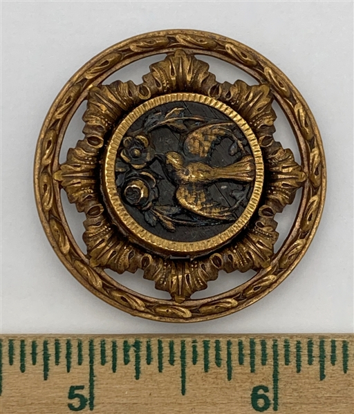 Large Pierced Brass