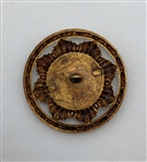 Large Pierced Brass