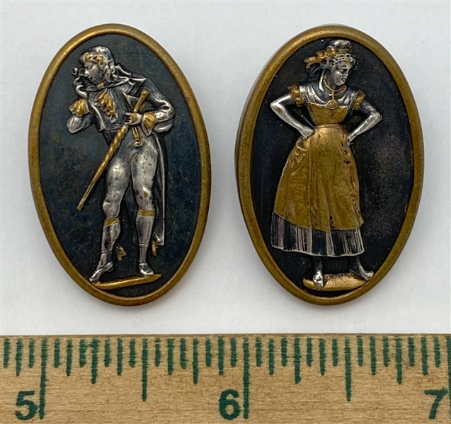 Large Oval Studs