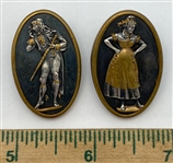 Large Oval Studs