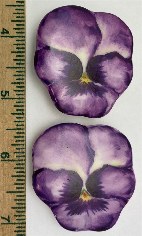 Pansy Studs