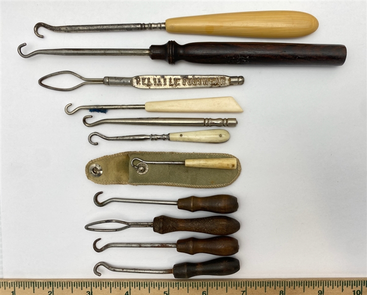 Shoe Button Hooks