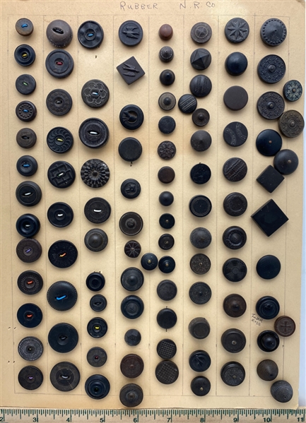 Rubber Buttons from N.R. Co.