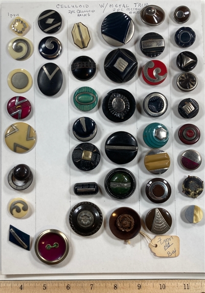 Metal Trim on Celluloid