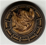 Large Wood Button