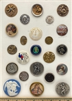 Religious theme buttons