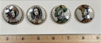 4 ladies in Hats