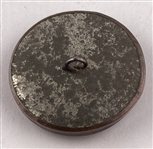 French Revolution Reverse Painted Glass Button