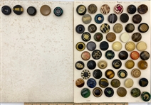 Bin Lot of Celluloid Buttons