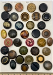 Bin Lot of Celluloid Buttons